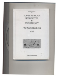 Hern's Handbook On South African Banknotes And Papermony. Reserve Bank & Pre Reserve Bank