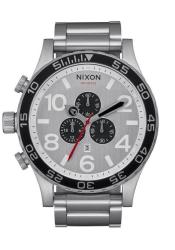 Nixon 51-30 Chrono Men's Watch - All Silver Black