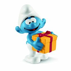 Smurf With Present
