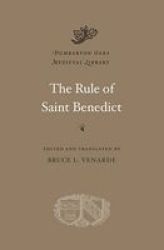 The Rule Of Saint Benedict hardcover