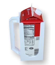 ERA ENTERPRISES LTD Carton Caddy XL Milk Holder Juice Holder 1 2 Gallon Carton Holder