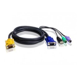 Aten 2L-5303UP 3M PS 2-USB Kvm Cable