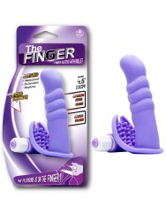 The Finger 4 5 Inch Silicone Vibrating Finger Sleeve