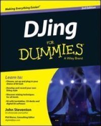 Djing For Dummies 3E Paperback 3RD Revised Edition