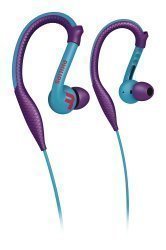 Philips SHQ3200 Actionfit Sports Earhook Headphones - Purple