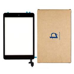 Glass Screen Digitizer Complete Full Assembly For Ipad MINI & MINI 2 With Ic Chip Home Button Oem Adhesive-black