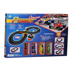 battery operated car track set