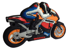 8GB USB Flash Drive - Motorcycle Race Bike - Honda