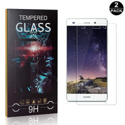 Bear Village Huawei P8 Lite 2015 2016 Tempered Glass Screen Protector 99.99% Clarity Screen Protector Film For Huawei P8 Lite 2015 2016 Bubble Free Ultra Thin 2 Pack