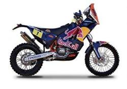 Ktm 450 Rally Dakar 1 Red Bull Motorcycle 1 18 By Bburago 51071