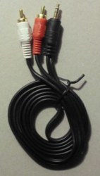 Cable 3 5mm Stereo To 2 Rca 1 2m.