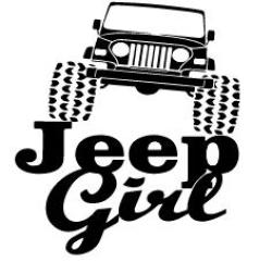 Jeep Girl Vinyl Car Decal Sticker