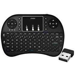 Jiaen 2.4GHZ Wireless MINI Keyboard With Touchpad Mouse Combo Multi-media Portable Handheld Android Tv Box Keyboard For PC Pad Raspberry Pi 2 3 Xbmc