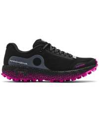 Women's Ua Hovr Machina Off Road Running Shoes - Black 4