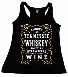 Trails "smooth As Tennessee Whiskey Tank Top Medium Black