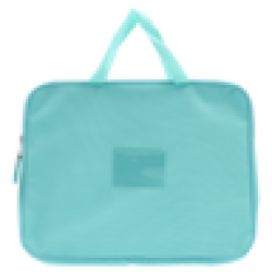 Pastel Blue Book Bag With Handles