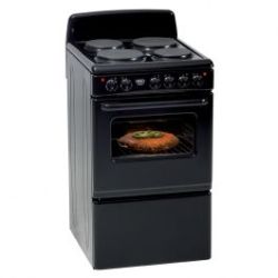 Defy 4 Plate Stove Compact Black DSS514