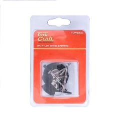Tork Craft - Wire Brushes MINI 5PIECE Nylon 3.2MM Shaft - 4 Pack