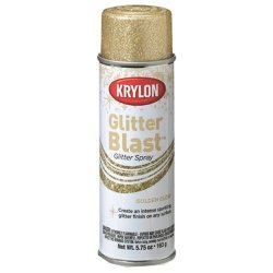 Krylon K03801 Glitter Blast Golden Glow By