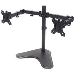 Manhattan Universal Dual Monitor Stand With