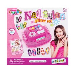Nail Salon Play Set - Arts & Crafts - Glitter Set - 2 Pack
