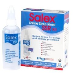 X Saline Sinus Rinse Kit