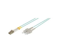 Premium Line Fibre Duplex Sc Lc OM3 50 125 Lsoh Cable - 2M