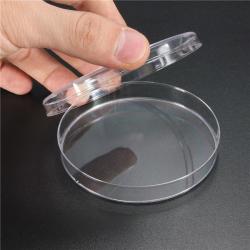 10pcs 90x15mm Plastic Sterile Petri Dishes With Lids