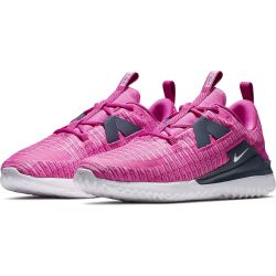 Nike running renew on sale arena sneakers in pink