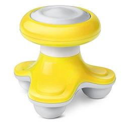 MINI Handheld Wave Vibrating Portable Massager - Yellow