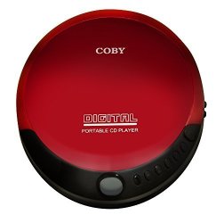 Coby Portable Compact Cd Player Red