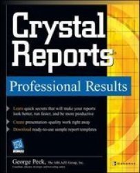 Crystal Reports Professional Results Paperback Ed