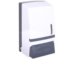 Soap Dispenser Foam 1000ML Lockable Refillable White Plastic