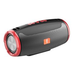 Portable Black And Red High Power Wireless Bluetooth Speaker