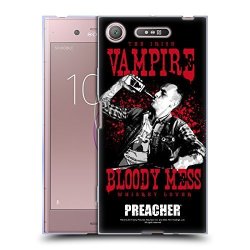 Official Preacher Cassidy Splatter Art Soft Gel Case For Sony Xperia XZ1 Dual