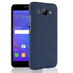 QiongNi Case For Huawei Y5 Lite 2017 CRO-L02 CRO-L22 CRO-L03 CRO-L23 CRO-U00 Case PC Hard Cover Blue