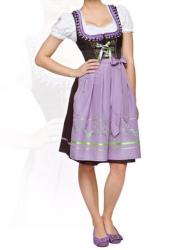 Genuine German Bavarian Dirndl costumes For Ladies Amy Apfel Purple