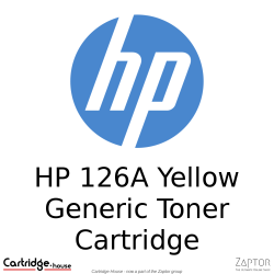 HP 126A Yellow Generic Cartridge CE312A