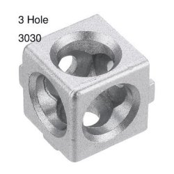Machifit 2 3 Hole Aluminum Angle Connector Junction Corner Bracket 2020 3030 4040 Serie