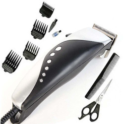 Nova Electric Professional Hair Clipper With Four Attachment Scissors + Comb