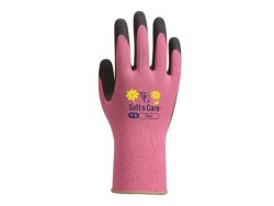 Gloves Garden Gloves Flora Rose Pink Topline NR7 Small