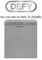 Defy Chest Freezer Cf210 – Metallic