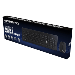 Volkano Cobalt Series Wireless Keyboard And Mouse Combo VK-20120-BK