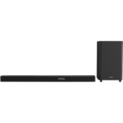 Hisense HS312 300WATT 3.1 Channel Soundbar With Wireless Subwoofer - Bluetooth HDMI Arc optical Line coaxial usb Dolby Sound With Wireless Remote Control Package Contain : Power