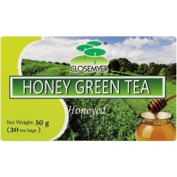 CLOSEMYER Green Tea Honey 20 Teabags