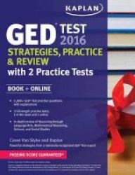 Kaplan Ged Test 2016 Strategies Practice And Review - Online Book Paperback