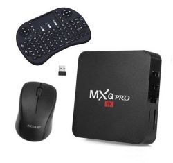 Pro Tv Box With Wireless Mouse. Supports All Local Apps.