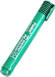 Foska Single Green Permanent Markers-colour Green-versatile And Vibrant-coloured Premium Quality Marker Suitable For Virtually Any Surface Add A Burst Of Colour To Every Design