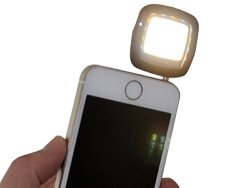 Portable 3.5MM Plug Smartphone Selfie LED Light - Hqf Adjustable LED Flash And Fill-light Rechargeable MINI LED Spotlight Video Light For Iphone Ipad Ipod