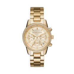 Ladies Ritz Gold Tone Bracelet Watch